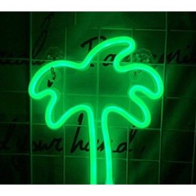 KEY-WIN Lampu Dekorasi LED Neon Light Model Palm Tree - M04 - Green