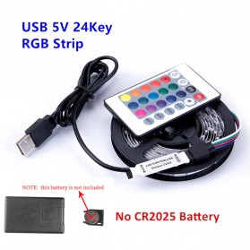 BOLEDENGYE RGB LED Strip USB 2835 300 LED 5 Meter with Remote Control - SMD2S - Multi-Color