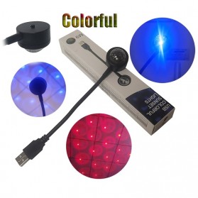 Lampu Rumah - ACNF Lampu Mobil LED RGB Atmosphere Lamp Magic Ball - M9 - Black