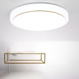 Dreamburgh Lampu LED Plafon Modern 30W 33cm Cool White - DZ574 - White/Gold - 4
