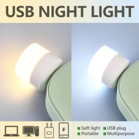 Oobest Lampu LED Mini USB 1W Cool White - OB60 - White - 4