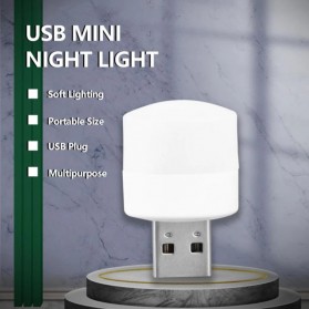 Oobest Lampu LED Mini USB 1W Cool White - OB60 - White - 6