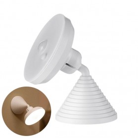 Duixing Lampu LED Rotatable IR Motion Sensor Cool White - D1 - White
