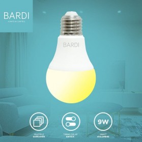 Bardi Lampu Bohlam Smart Bulb 9W - Dim CCT - White - 3