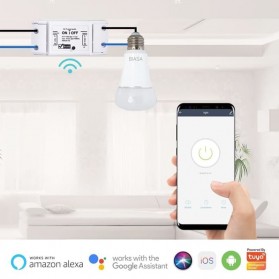 Bardi Smart Breaker On Off Switch Wireless IoT Home Automation - White - 3
