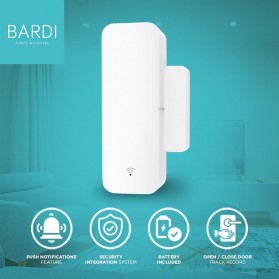 Bardi Smart Home WIFI Window & Door Sensor - White - 2