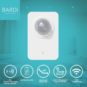 Bardi PIR Motion Sensor - White