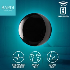 BARDI Smart Univesal IR Remote WiFi Wireless IoT Home Automation - Black - 3