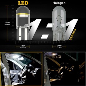 JPNPL Bohlam Lampu LED Interior Mobil Sein W5W T10 2 PCS - T1010P - Blue - 5