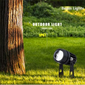 Zunera Lampu Sorot Garden Spotlight RGB 3W - LP-GSD001 - Black - 5