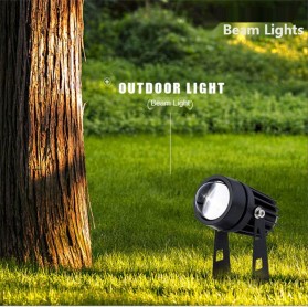 KENTLITE Lampu Sorot Garden Spotlight Warm White 3000K 5W - GSD001 - Black