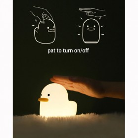 ZAIXIAO Lampu LED Cute Animal Duck Soft Touch Sensor 3 W Warm White - H-L-15 - Warm White - 7