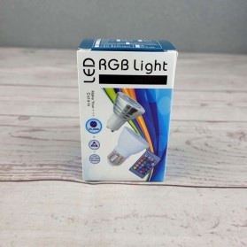 BONDA Lampu Bohlam RGB E27 3W with Remote Control  - A61 - White - 4