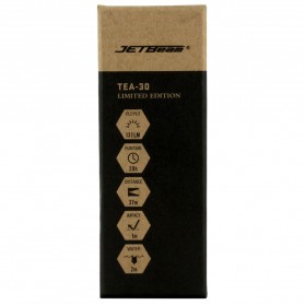 JETBeam Senter LED Mini CREE XP-G 131 Lumens - TEA-30 - Golden - 9