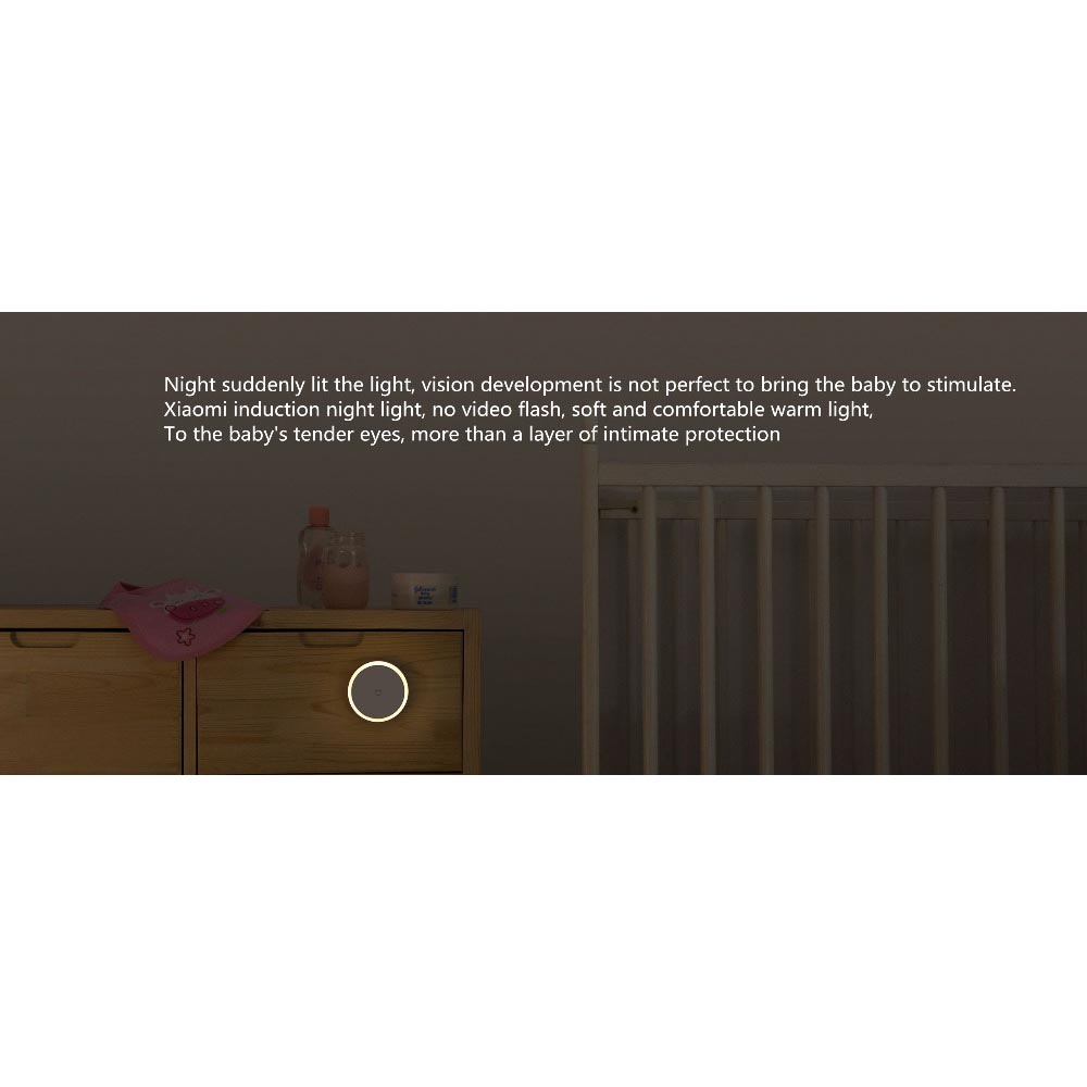 Xiaomi MiJia Yeelight Lampu Tidur LED Light sensor + PIR 