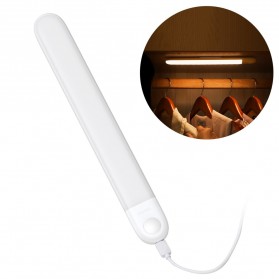 Lampu Dinding & Tempel - Baseus Lampu LED Strip Magnetic USB Rechargeable Cool White with Sensor - DGSUN-YB02 - White