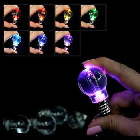 lu led bohlam mini multiwarna dengan keychain transparent jakartanotebook lu led bohlam mini multiwarna dengan keychain transparent jakartanotebook