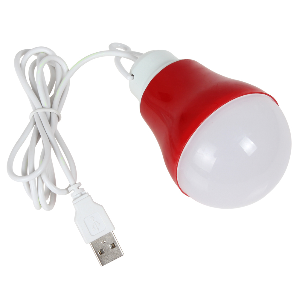 Lampu Bohlam LED Mini - Red - JakartaNotebook.com