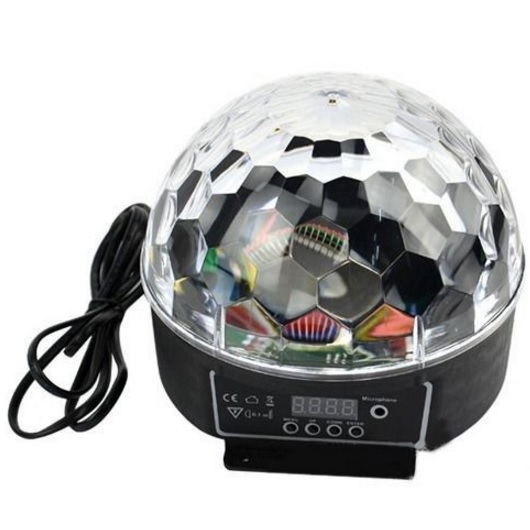 crystal magic ball sound activated led disco lamp with dmx512 multi color jakartanotebook com