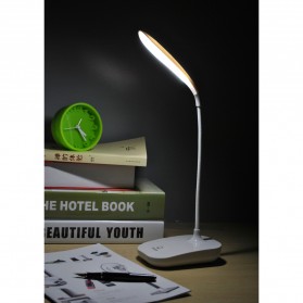 Rechargeable LED Desk Light - JP6601 / Lampu Meja Belajar - White - 5