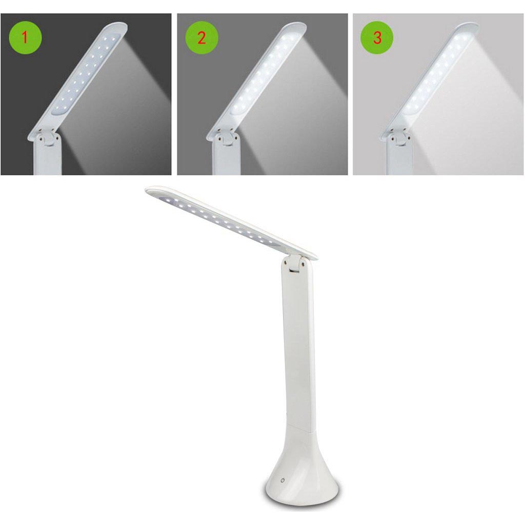 Lampu Meja Foldable Touch LED Desk Lamp 350Lux - 160604 