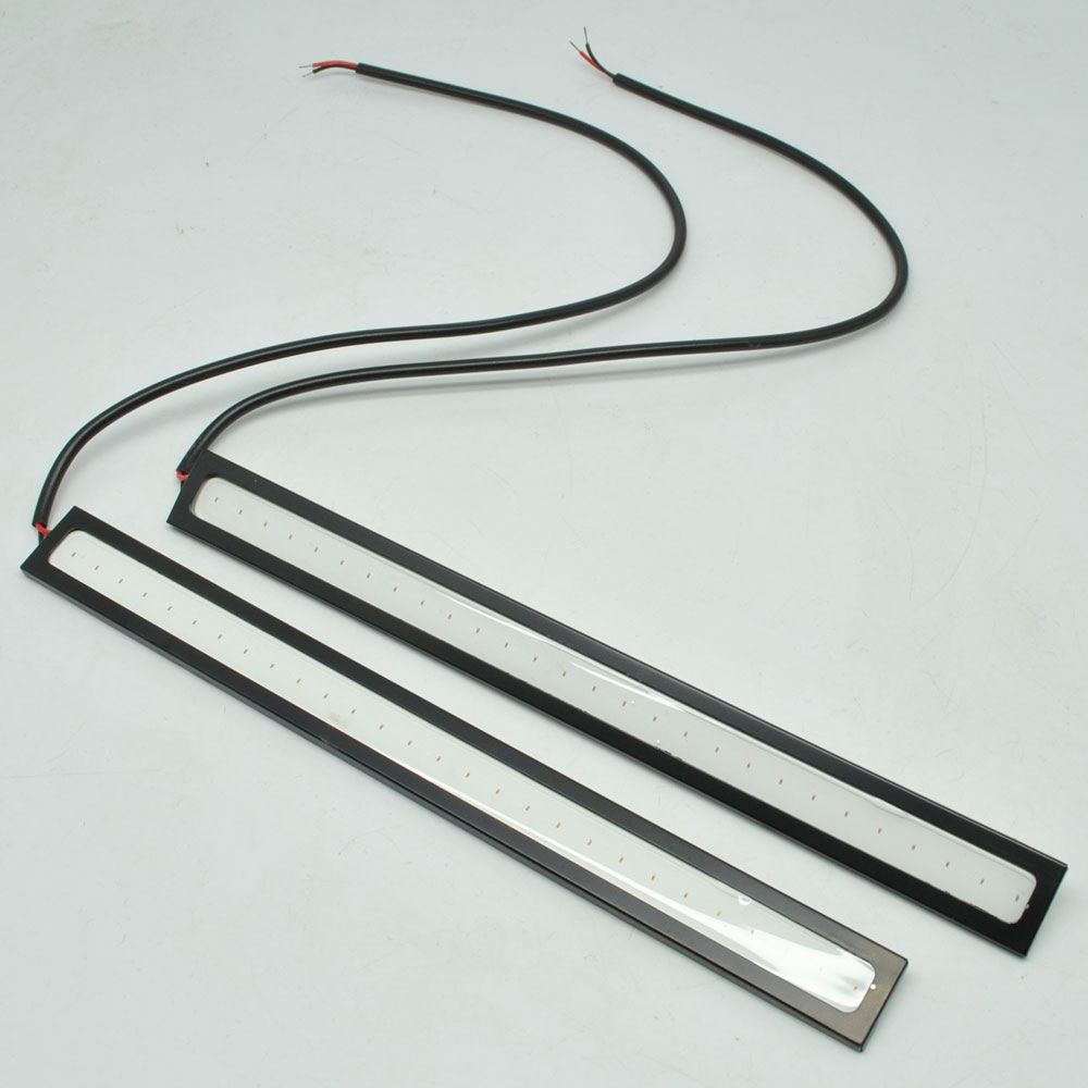 Diy Lampu Drls Led Strip Warna Biru Waterproof Dc12v 17cm 2 Pcs Cob 17 Blue Jakartanotebook Com