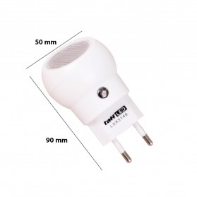 TaffLED Lampu Tidur LED Sensor Cahaya Rotasi 360 Derajat - LXX3148 - White - 7