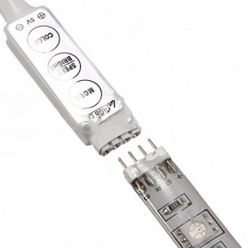 MALITAI Mood Light Led Strip 5050 RGB 2M with USB Controller - SMD2835 - White - 4
