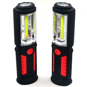 TaffLED Lampu Gantung Emergency 1+1 COB Battery Version - ELT0110 - Red/Black