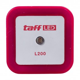 TaffLED Lampu Tidur LED Sensor Cahaya EU Plug - L200 - Pink - 1