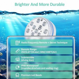 Lampu LED Underwater dengan Remote - 13017 - White - 7