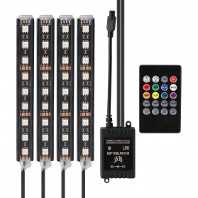 RAZEND Lampu LED Neon RGB Music Control with Remote Control - RZ4