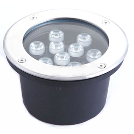 Lampu Tanam LED Outdoor Waterproof Aluminium Dim. 160MM - Multi-Color
