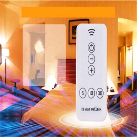 Lampu Tidur LED dengan Remote Control - White - 5