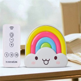 Lampu Tidur LED dengan Remote Control - White - 7