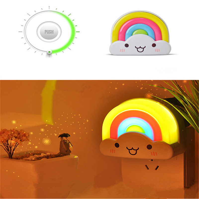 Lampu Tidur LED dengan Remote Control - White 