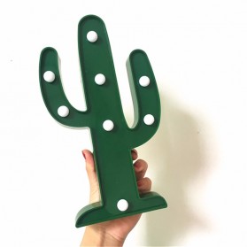 Adeeing Lampu Dekorasi Marquee Light LED - Model Cactus M03 - Green