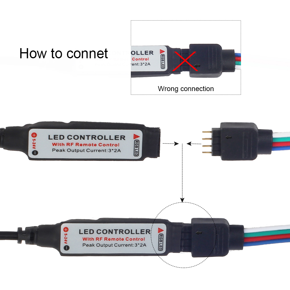 Lampu LED Strip RGB SATA For PC Computer with Remote Lampu LED Strip RGB SATA For PC Computer with Remote