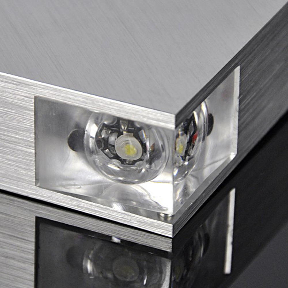 TaffLED Lampu Hias Dinding LED  Modern Triangle Aluminium 