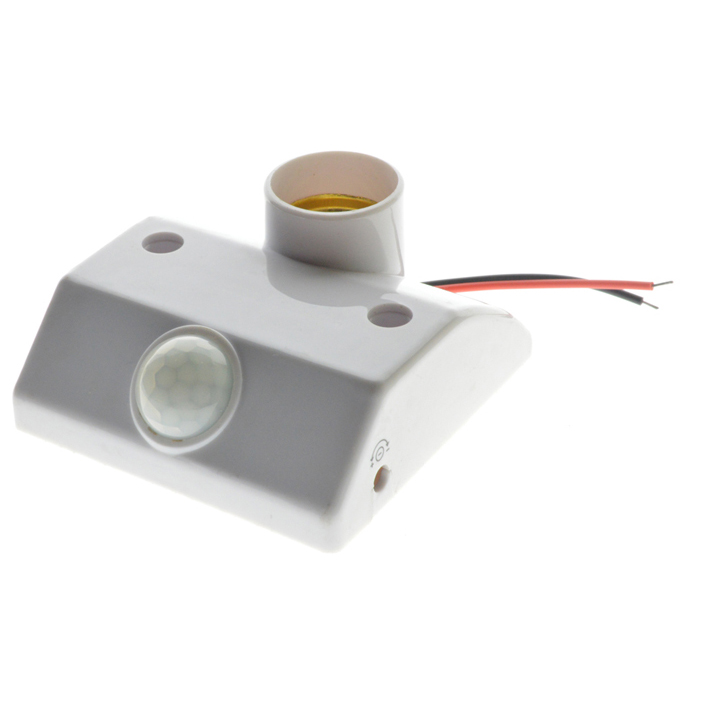 Fitting Lampu Bohlam Socket E27 dengan Infrared Motion Fitting Lampu Bohlam Socket E27 dengan Infrared Motion