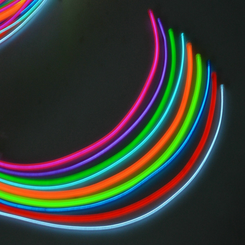 Lampu Dekorasi Mobil Motor LED Neon 2 3mm 3 Meter 