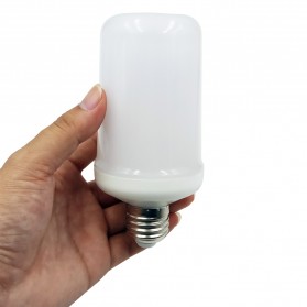 Flame Bohlam LED Flame Effect Flickering E27 9W 1300-1800K - YMJ009 - White - 5
