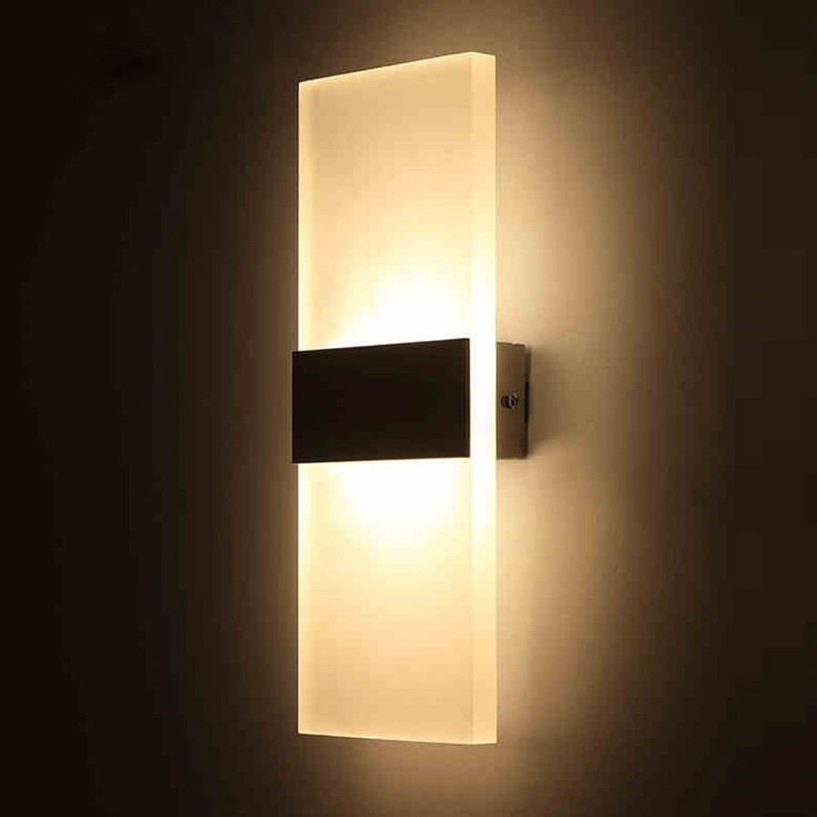 Taffled Lampu Hias Dinding Led Corridor Light 3w 2700 3500k Warm White F0011 Black Jakartanotebook Com