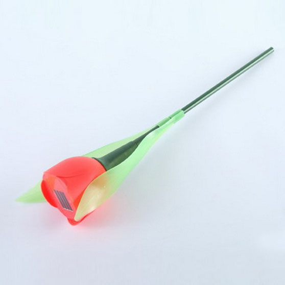  Lampu  Taman  LED Model  Bunga  Tulip Energi Solar Panel 1 PCS 