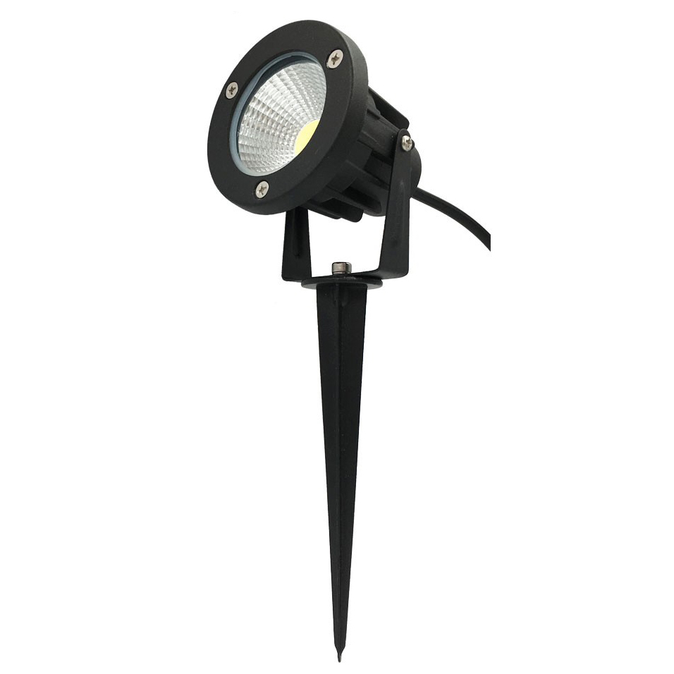 Lampu Taman Waterproof COB 7W 3000K - OL-LWCOB5W - Black