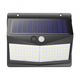 SINJIAlight Lampu Solar Panel Sensor Gerak Outdoor Waterproof 108 LED Cool White 1 PCS - SJ025 - Black - 3