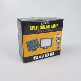 TaffLED Lampu Taman Solar Panel PIR Motion Sensor 56 LED 400 Lumens - DPT18 - Black - 7