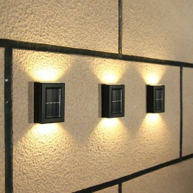 Nortix Lampu LED Dekorasi Solar Outdoor Waterproof Warm White 2 PCS - N01 - Black - 1