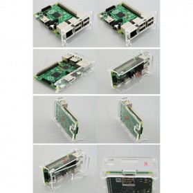 Acrylic Case for Raspberry Pi 3 Model B+ - 7