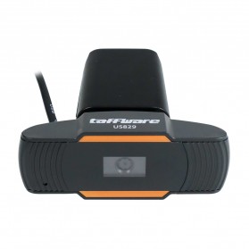 Taffware HD Webcam Desktop Laptop Video Conference 720P with Microphone - US829 - Black